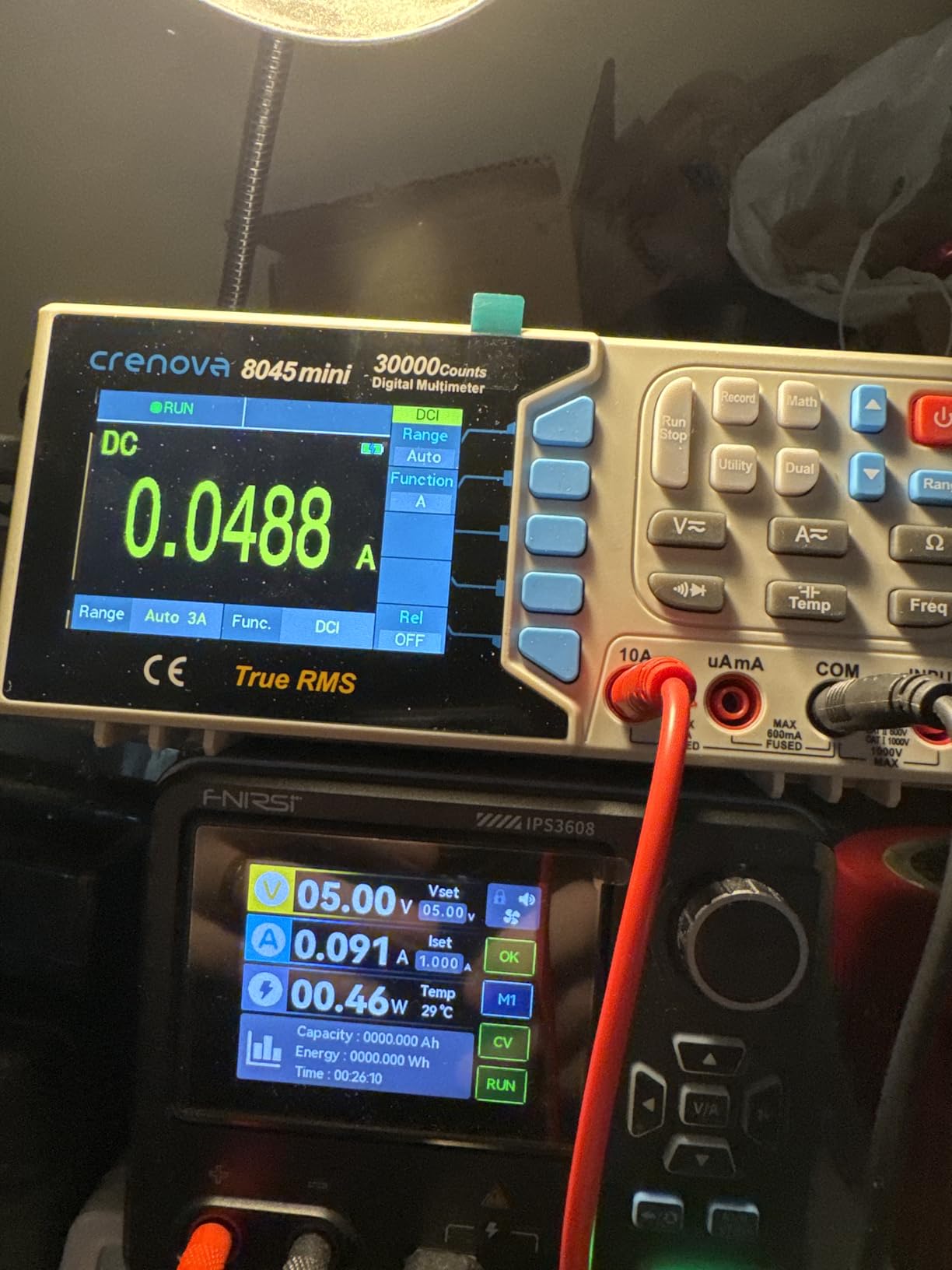 Crenova 30000 Counts True RMS Digital Multimeter, Desktop Bench Multimeter for Lab & Industrial Use, USB Data Logging, CAT II 600V customer photo 2