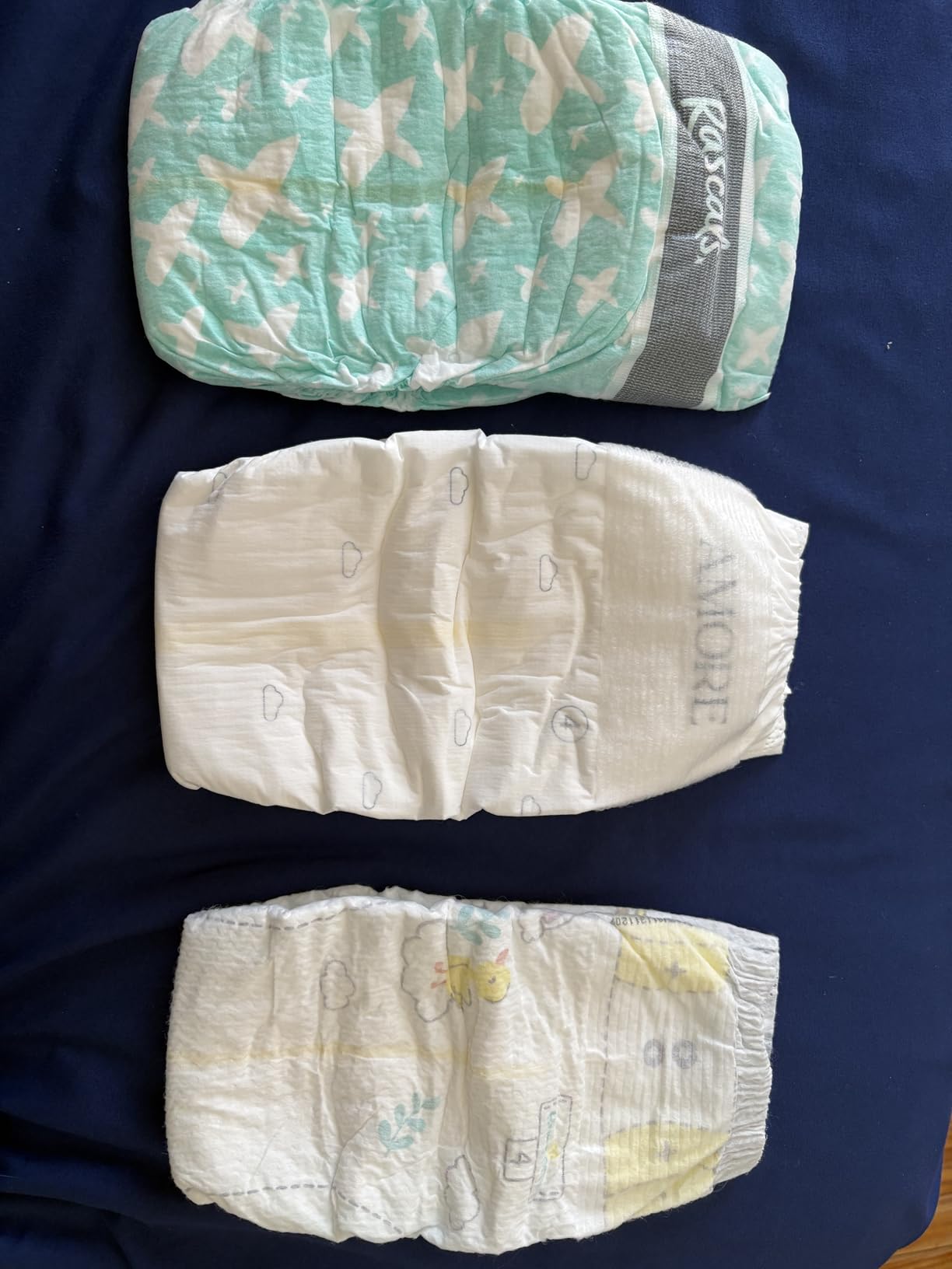 Pampers Amore, Size 0 (up to 10 lbs), 76 Count, Our Best Diaper - Hypoallergenic & Fragrance Free, Up to 100% Leakproof, Soft as Cashmere customer photo 1
