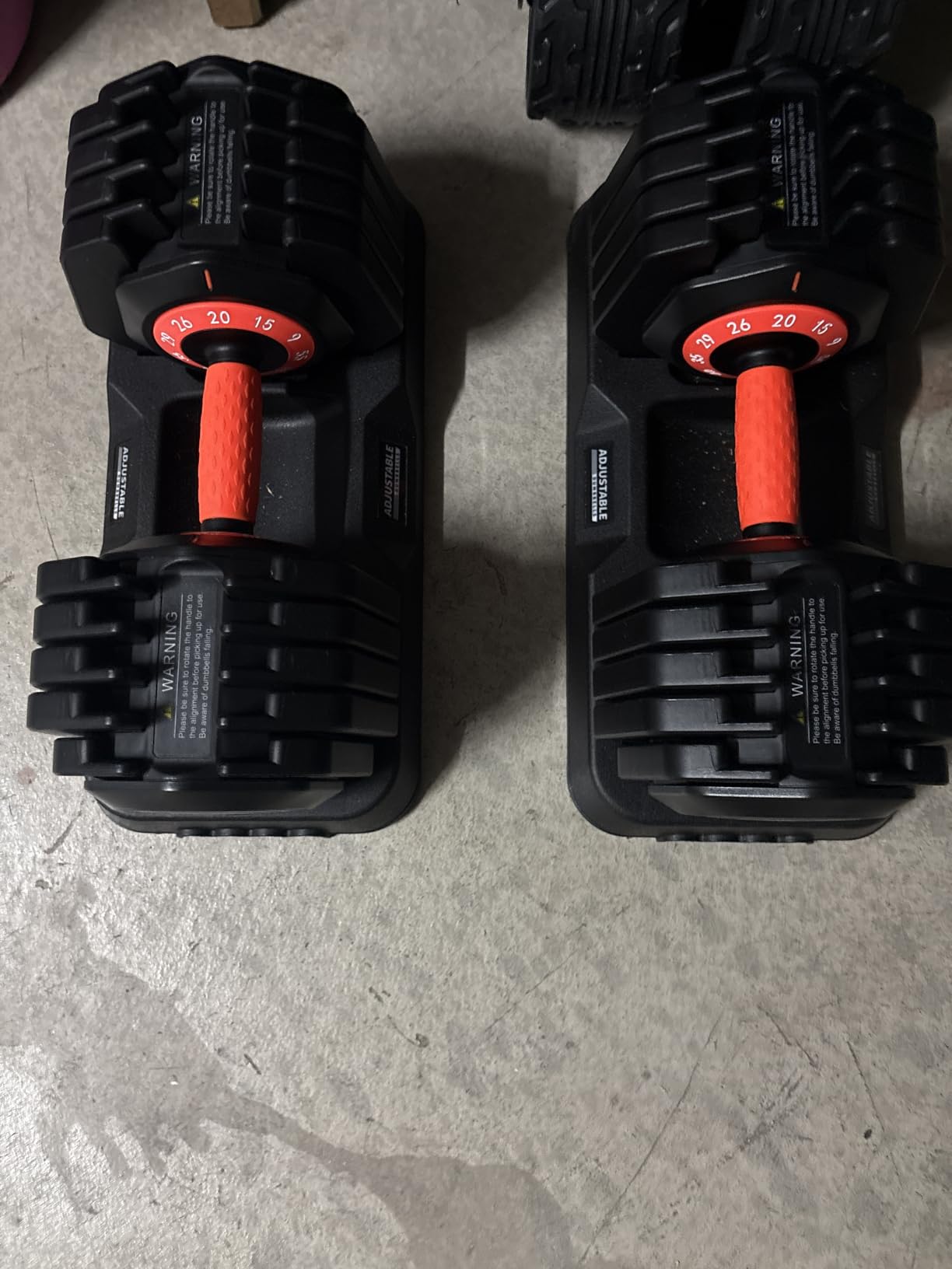 2026 Upgrade Adjustable Dumbbell Set 25lb/50lb, Small Increment in 3-6lb, 1 Hand Quick-Dial, 10-in-1 Adjustable Dumbbells with Tray, Anti-Slip Grip for Home Gym HIIT Strength Training customer photo 2