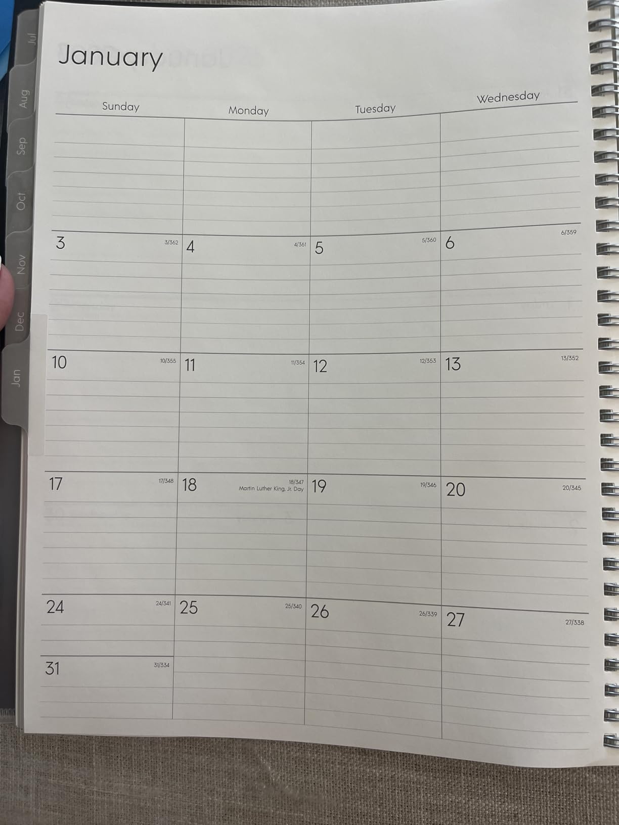 Blue Sky 2026-2027 Weekly and Monthly Academic Year Planner Calendar, July 2026 - June 2027, 8.5