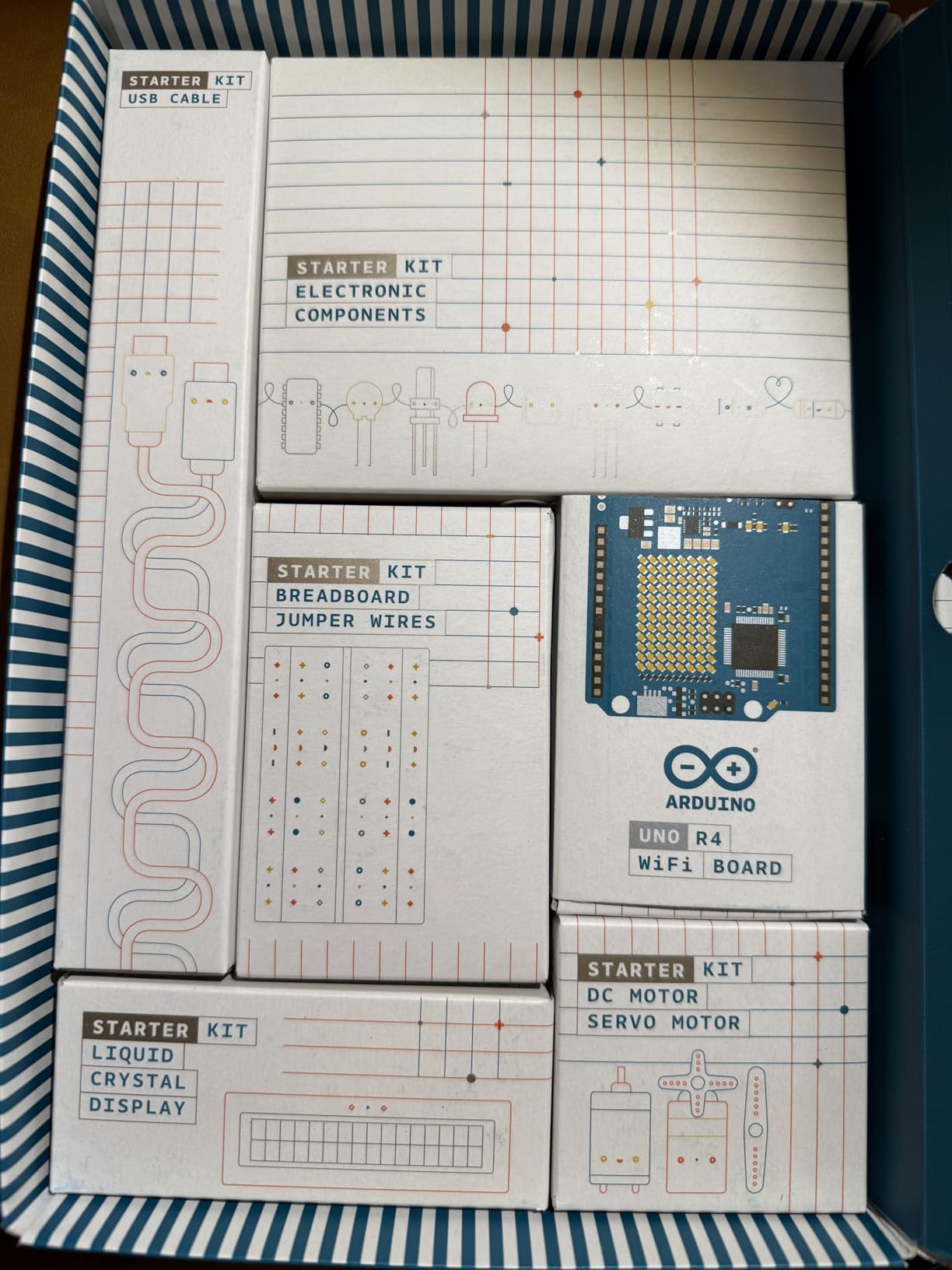 Starter Kit R4 [K000007_R4] - Learn Electronics and Coding with The UNO R4 WiFi Board, 13 Guided Projects in a Printed Book + Growing Resources Online, Official Certification Voucher customer photo 2