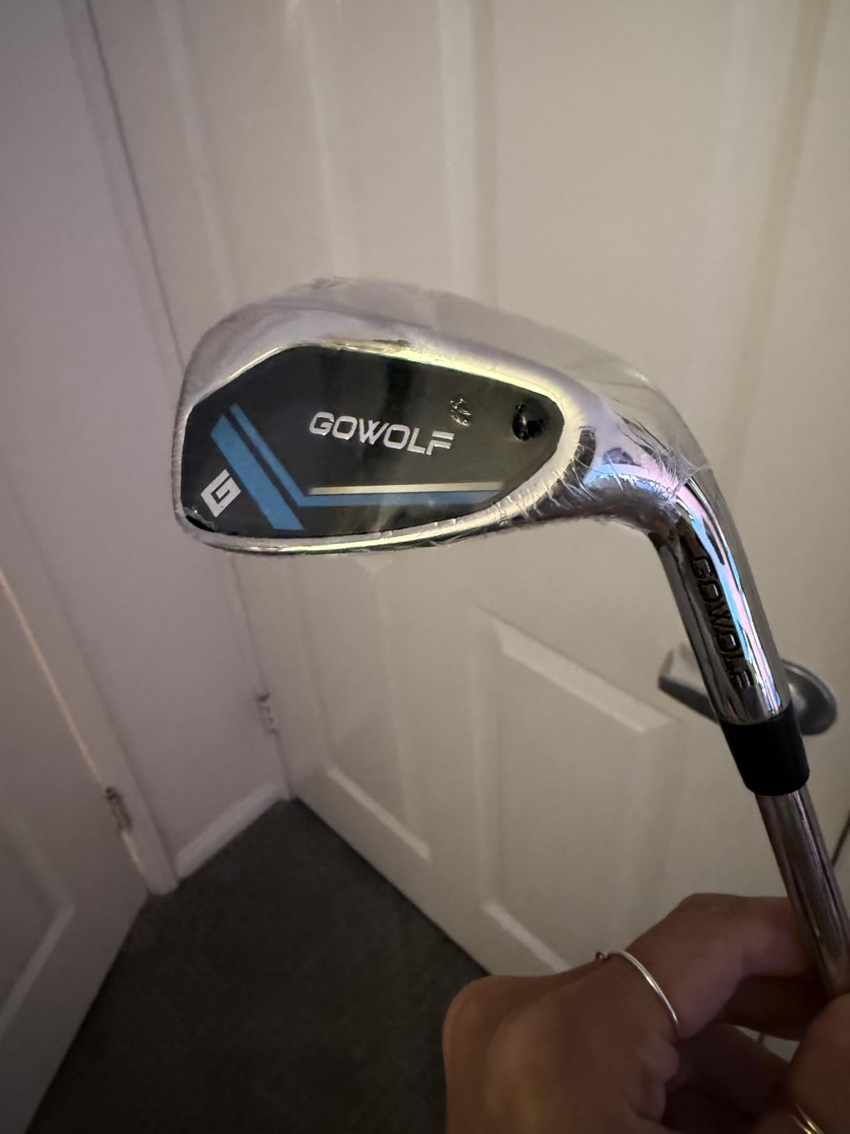 Gowolf Golf Iron Set or Single Irons (5,6,7,8,9,Pitching Wedge) for Men Right Hand, Premium 95g Steel Shaft with Deep Grooves for Extreme Forgiveness, Accuracy & Max Distance customer photo 1