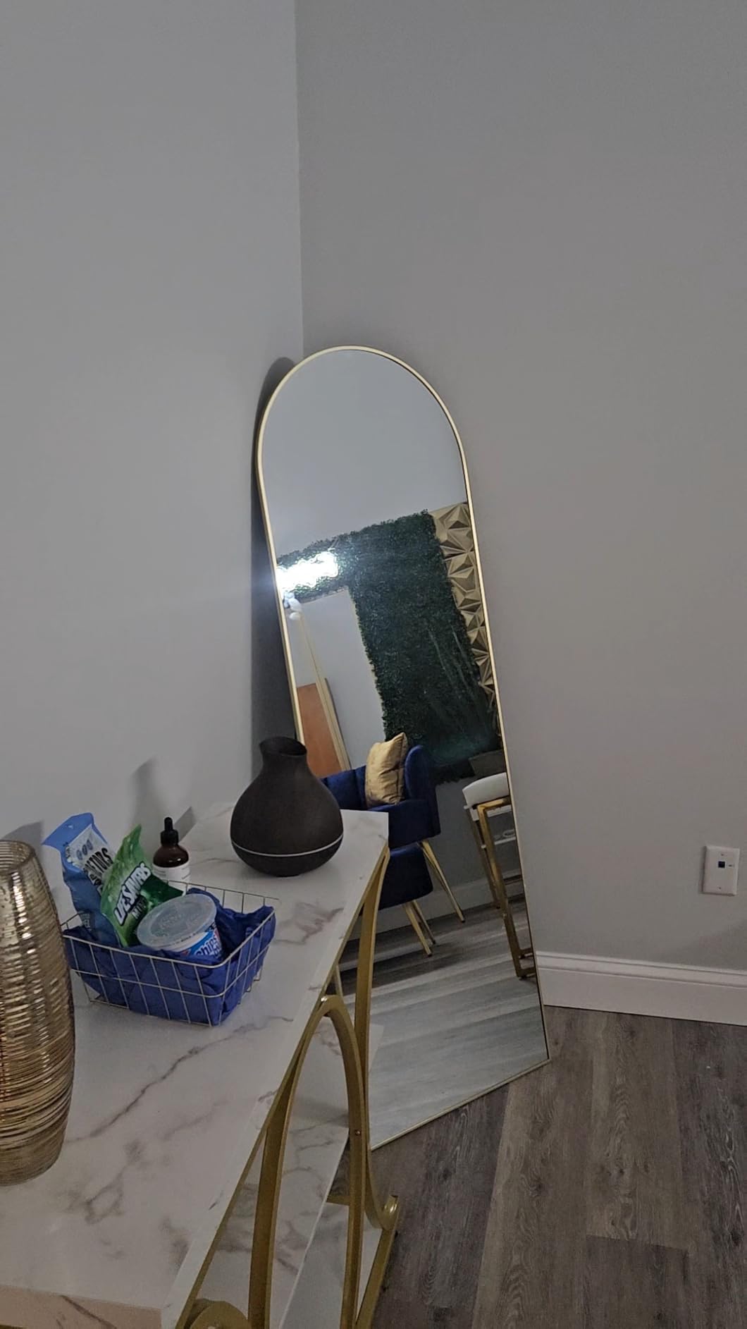 DUMOS Arched Full Length Mirror, 56