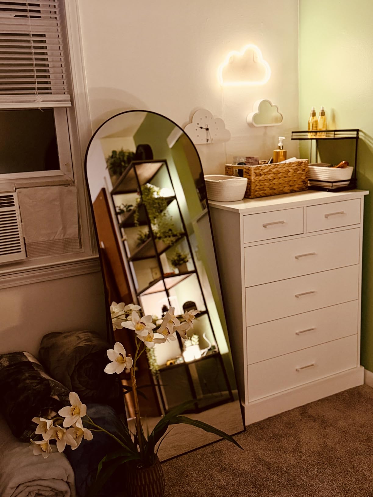 DUMOS Arched Full Length Mirror, 56