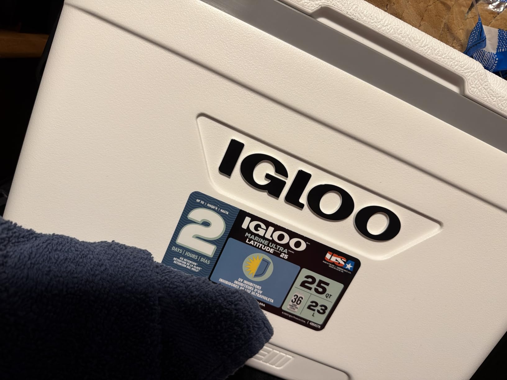 Igloo Marine Cooler | Insulated Hard Shell Ice Chest | Great for Fishing, Camping, Boating, & More customer photo 1
