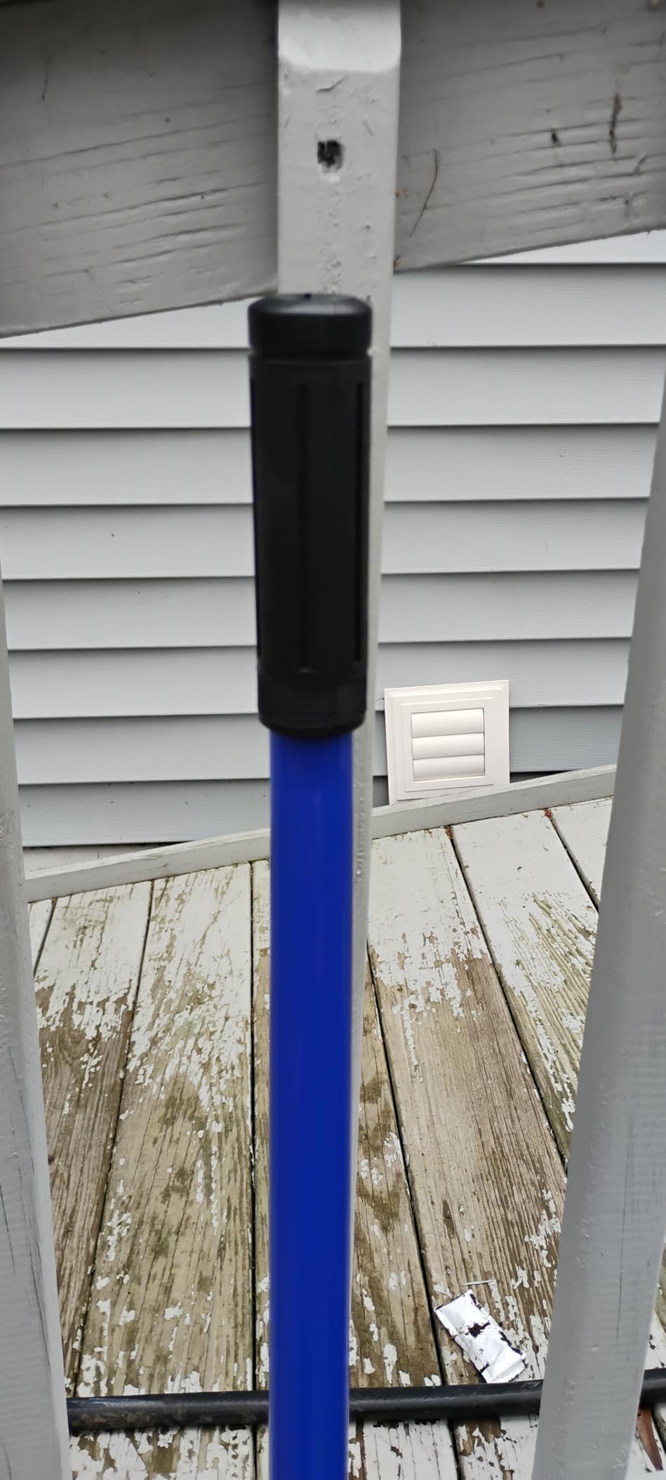 56'' Heavy Duty Broadfork for All the Soils, Unbreakable Design Pitchfork, 5 Sharp and Cambered 11'' Tines Bord Fork Garden Tool, Ergonomic Handles, Good Package, Easy Assembly, Blue customer photo 1
