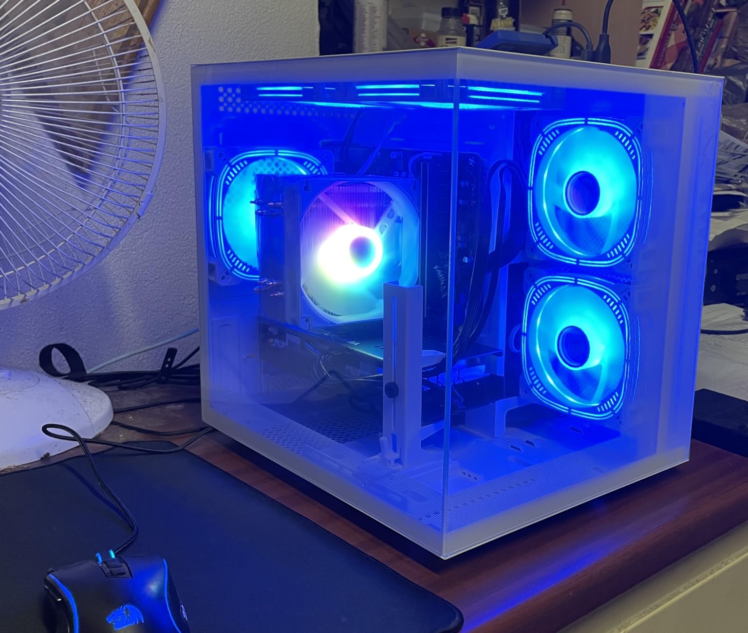 suevery Prebuilt Gaming PC Desktop, Ryzen 5 6-Core 3.6GHz Up to 4.1GHz | 16GB DDR4 RAM | 512G SSD | RX 560 4G Graphics Card | Wi-Fi 6, Gamer Computer Tower for Home Office, Black customer photo 1