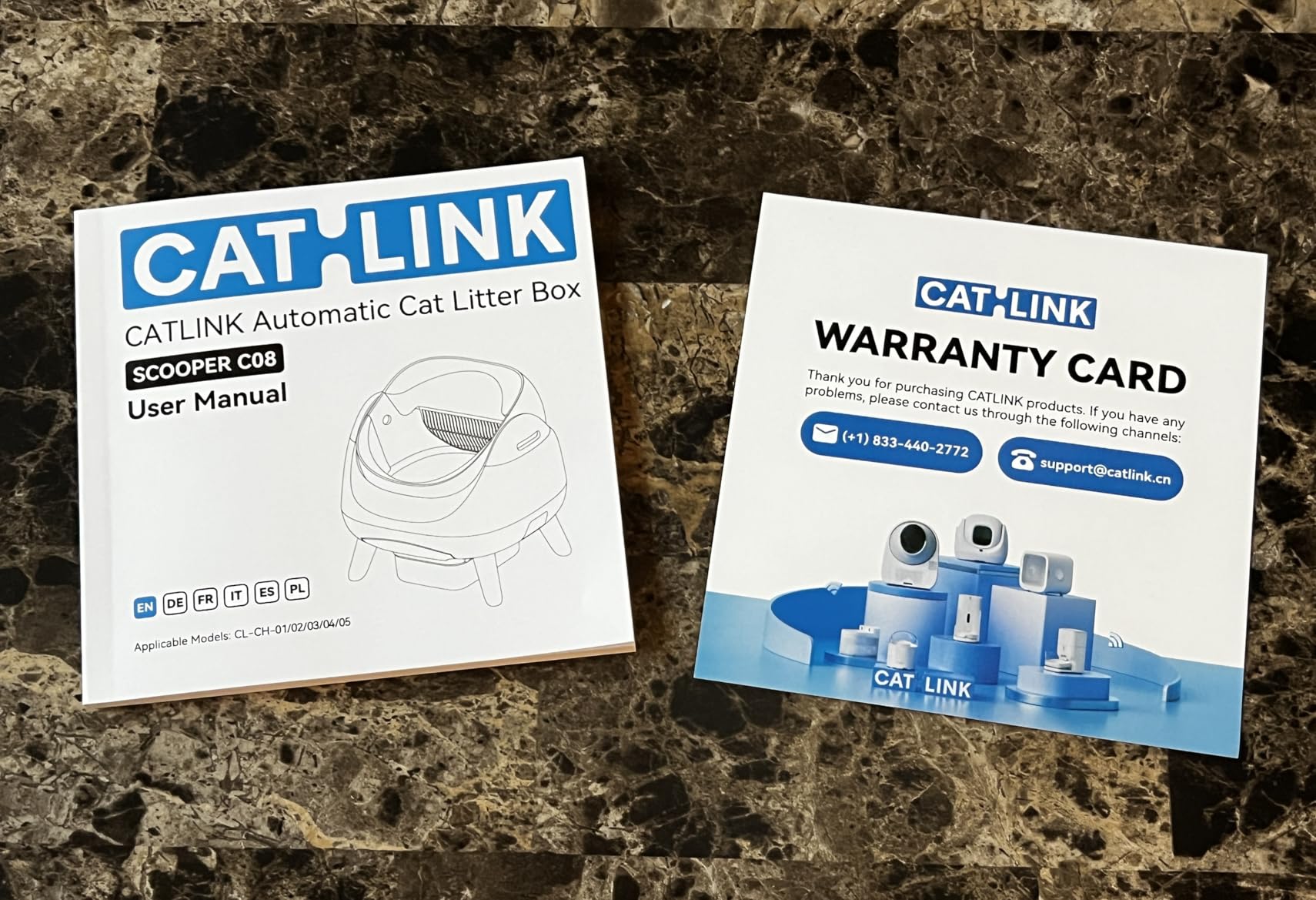 CATLINK Self Cleaning Cat Litter Box Open-X, 5G & 2.4G WiFi, Safe Anti-Pinch Automatic Litter Box Open Top, AI Waste Analysis Health Monitor, App, Odor Free - Grey/Large (Single-Cat Household) customer photo 1