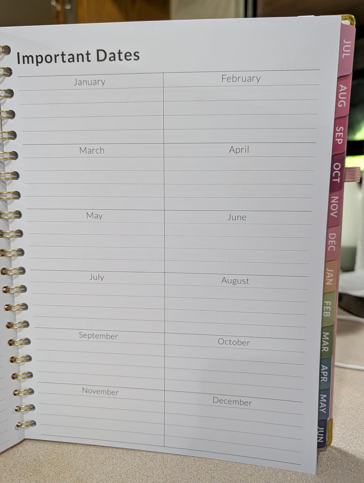 Forvencer Academic Planner 2026-2027, Hardcover Calendar Planner Weekly & Monthly, July 2026 - June 2027, 8.5