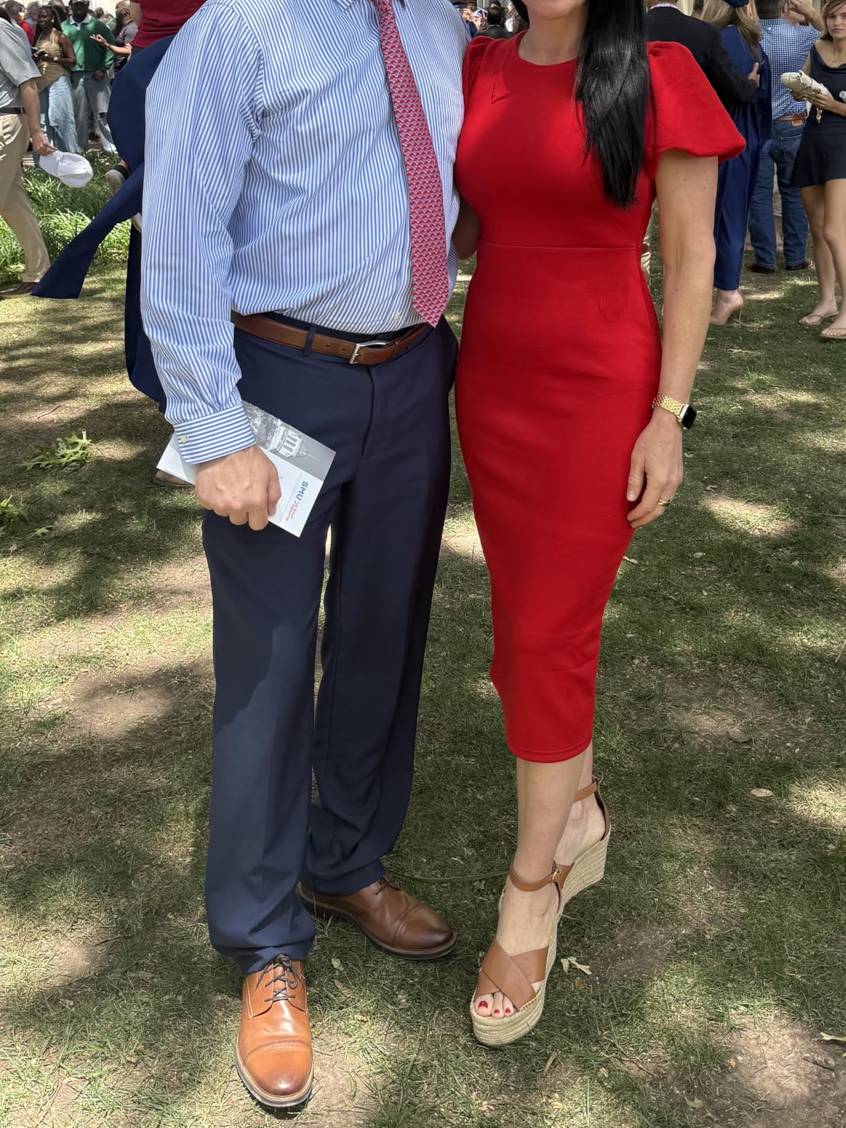 Women's Summer Short Sleeve Bodycon Midi Dress 2026 Spring Elegant Formal Wedding Guest Cocktail Party Dresses customer photo 2