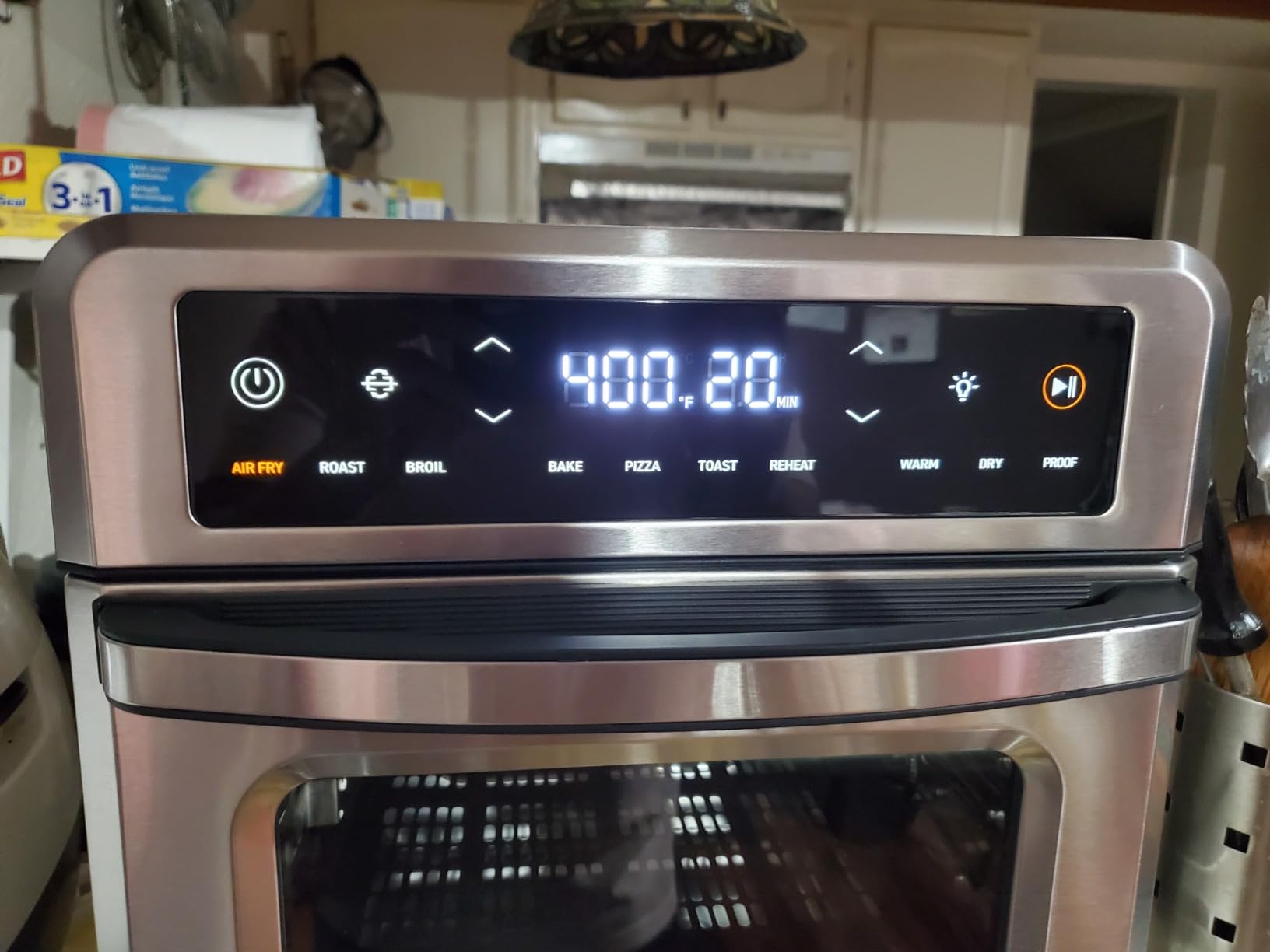Cosori 11-in-1 Air Fryer Oven, 13Qt Small Footprint with Rotisserie, Toast, Bake, Roast customer photo 1