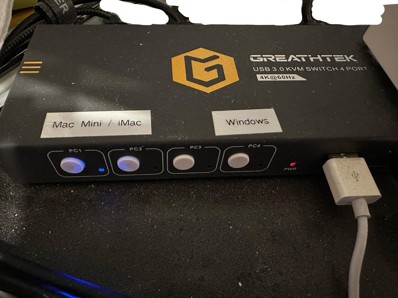 8K HDMI KVM Switch 2 Monitors 2 Computers,8K@60HZ USB3.0 Dual Monitors KVM Switches for 2 PC/Laptops Share Mouse Keyboard and 2 Screens,with 2 USB Cables/Controller,EDID Adapative,Plug&Play customer photo 2