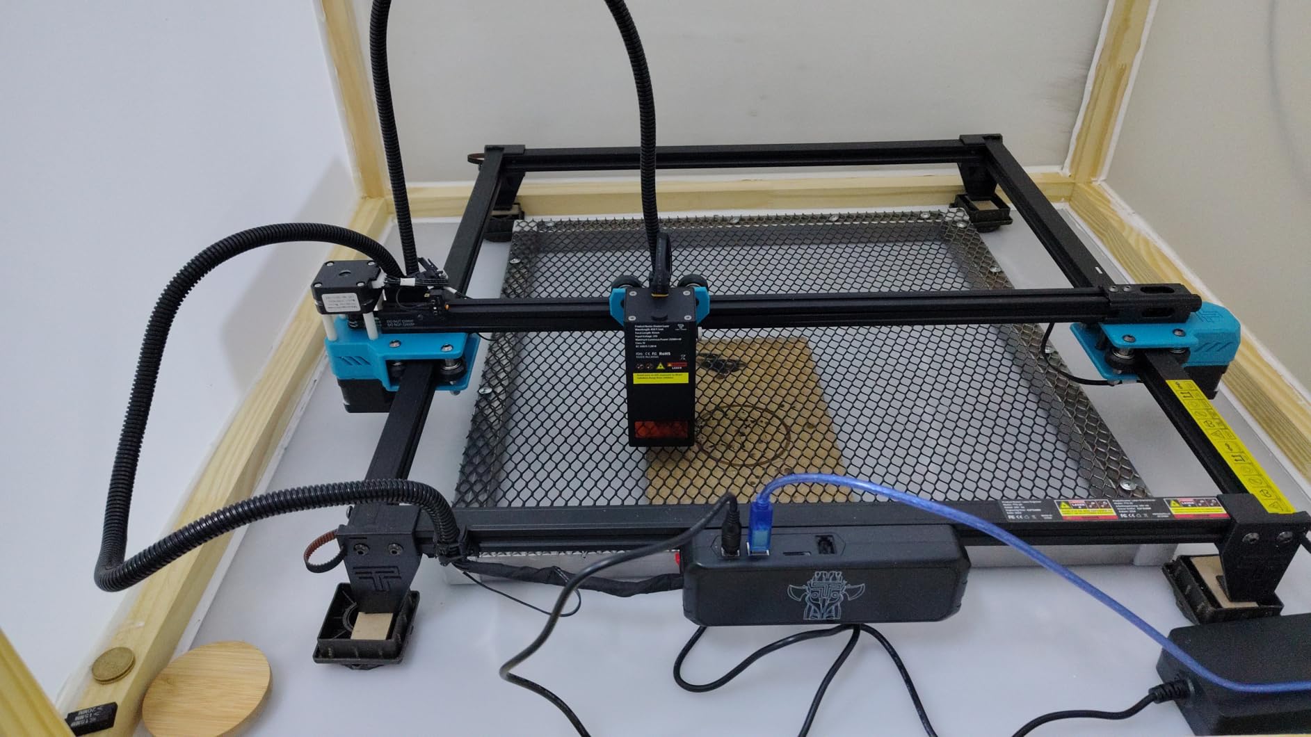 Twotrees TTS-55 Pro Laser Engraver 5500mW Laser Engraving Machine, Laser Cutter, 300 x 300 mm Work Area, 0.08mm Laser Spot customer photo 2