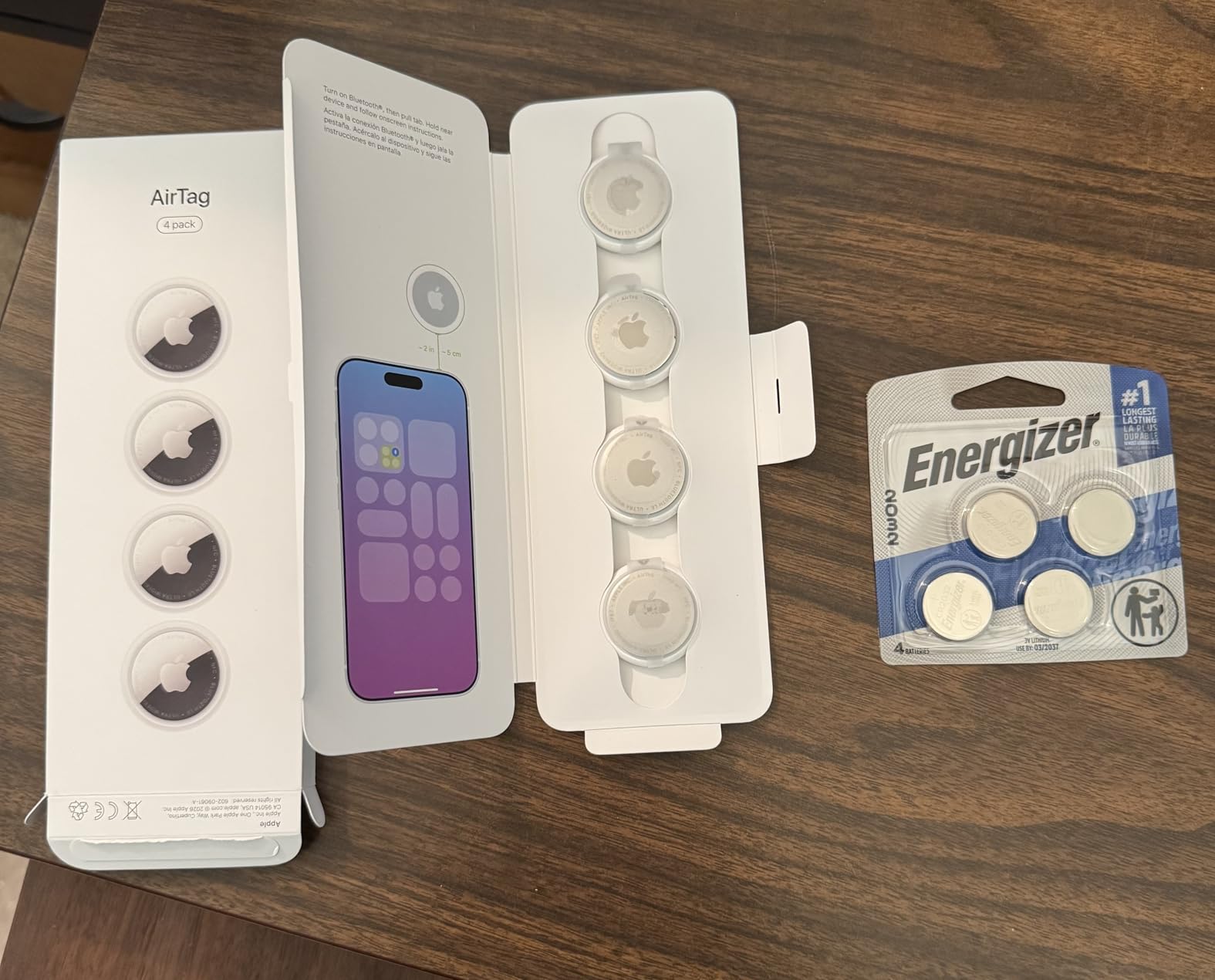 Apple AirTag (2nd Generation): Tracker for Keychain, Wallet, and More; Locator with Sound; Simple One-Tap Setup with iPhone or iPad; Key Finder with up to 1.5X Precision Finding Range customer photo 2