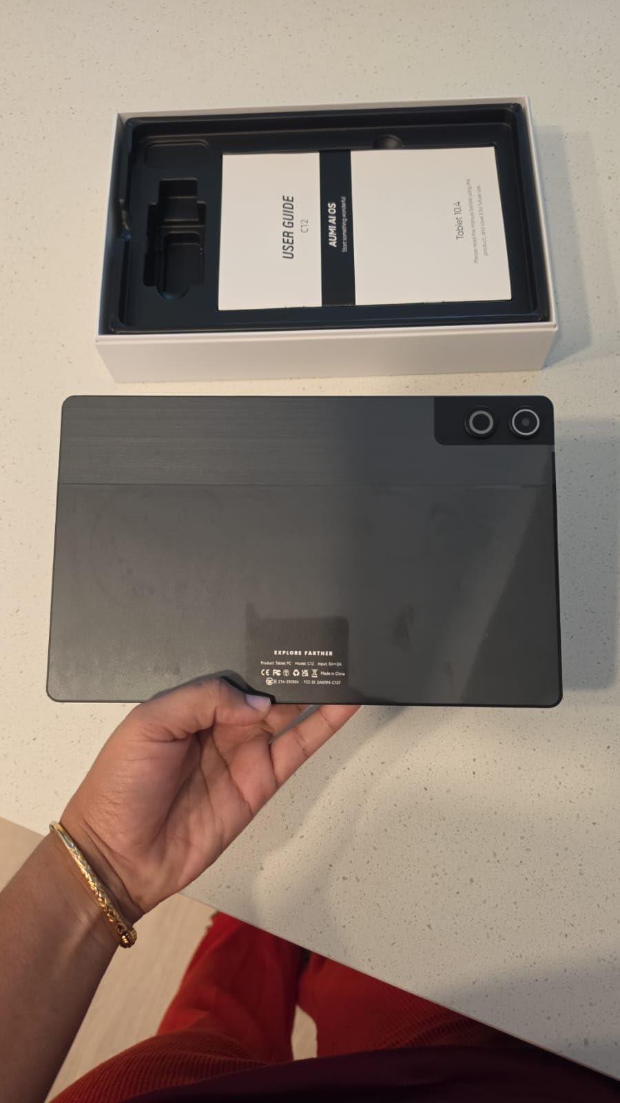 Jeazans 2026 Upgraded Android 16 Tablet with 64GB+1TB Expand, 10.1 inch Tablet with 8-Core, Dock Station, Gemini Ai, WiFi 6, Bluetooth 5.4, 3-Year Protection, Tablet for Students, Kids& Adults customer photo 2