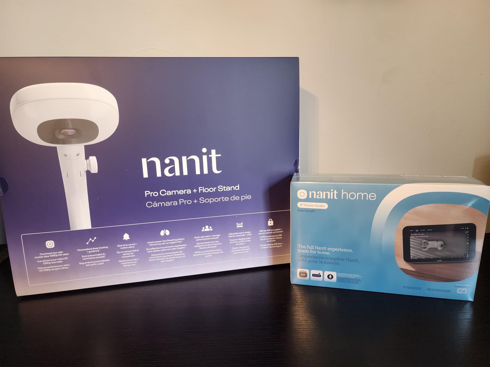 Smart Baby Monitor System with Floor Stand & 8
