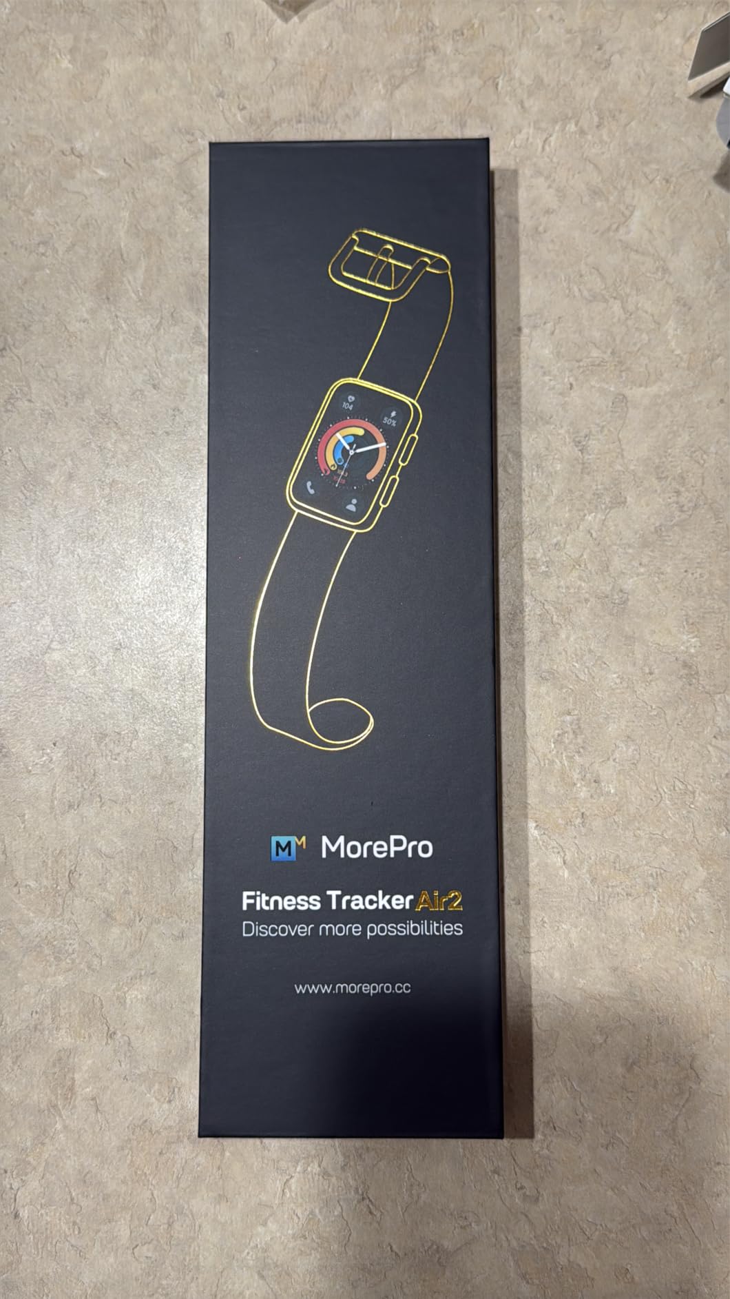 MorePro Health Fitness Tracker for Women Men, 24/7 Heart Rate Blood Pressure & Oxygen Monitoring, Sleep Tracker, 100+ Sport Modes Smart Watch, IP68 Waterproof, 2 Bands, Compatible Android iOS customer photo 2