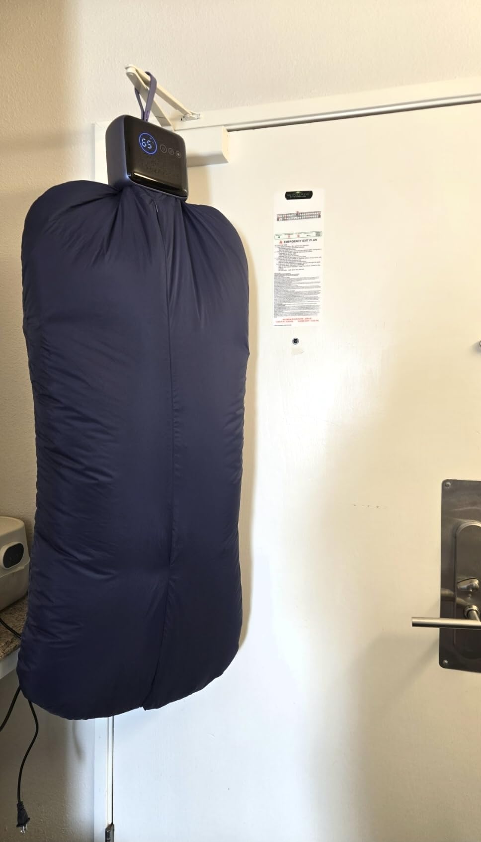 Portable Compact Clothes Dryer, Global Voltage Travel Dryer, Unique Design with 4 Drying Modules, 36-Decibel Silent design, Quiet Efficient Portable Drying System for Home, Travel & Dorm customer photo 1