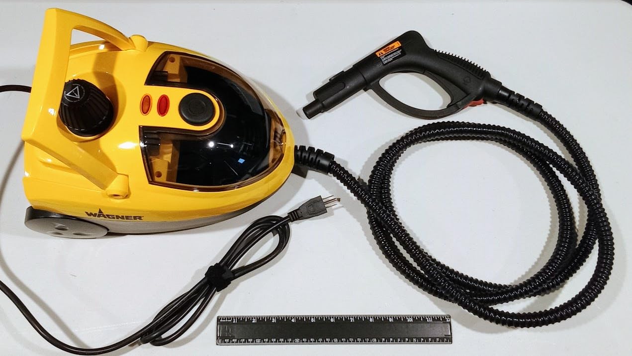 Wagner Spraytech 2494184 915e On-Demand Steam Cleaner & Wallpaper Removal, Multipurpose Power Steamer, 18 Attachments Included customer photo 2