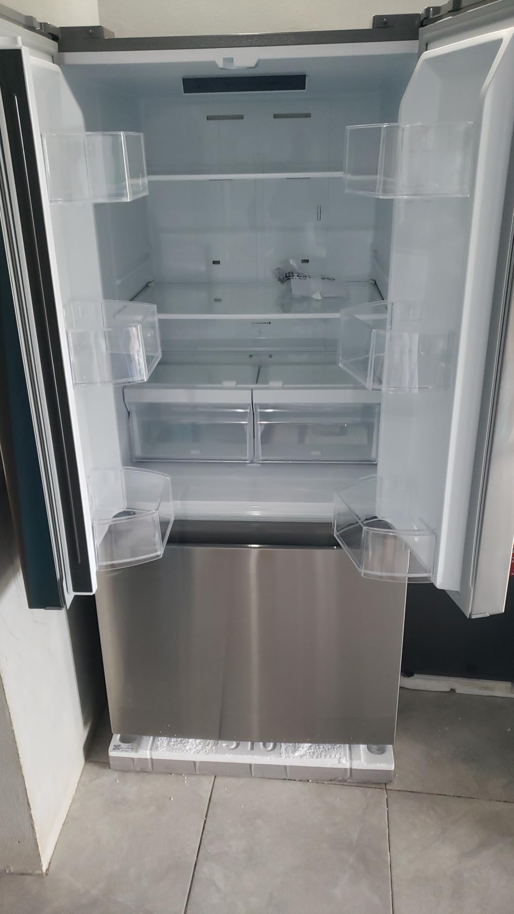 KoolMore 30 Inch 18 Cu Ft Top Freezer Refrigerator, Stainless Steel, Freestanding Full Size Fridge Freezer for Home Kitchen or Garage customer photo 2