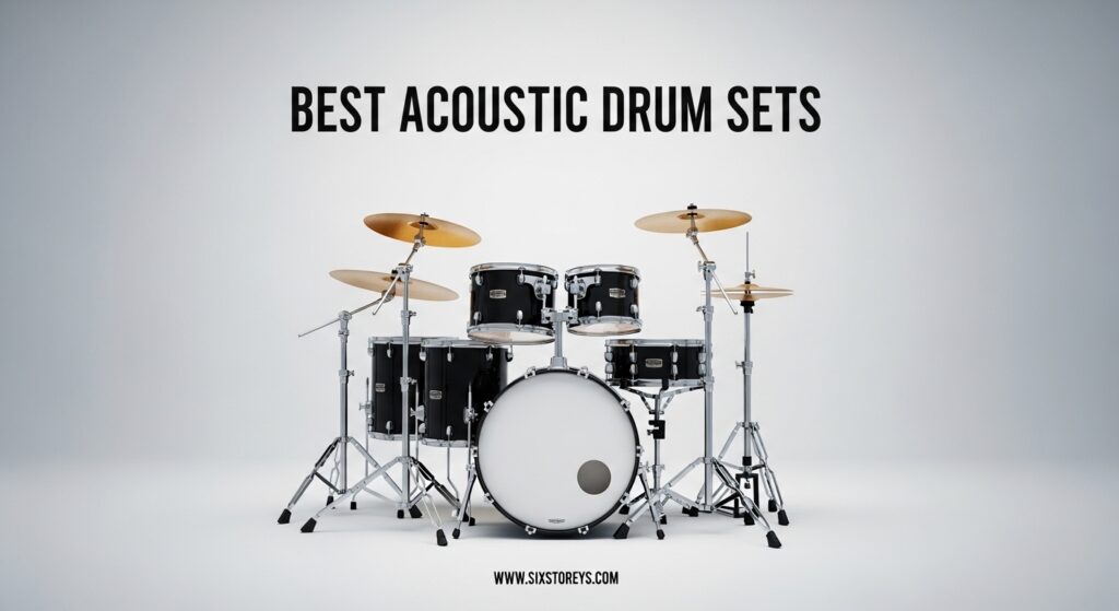 The current image has no alternative text. The file name is: Best-Acoustic-Drum-Sets.jpeg