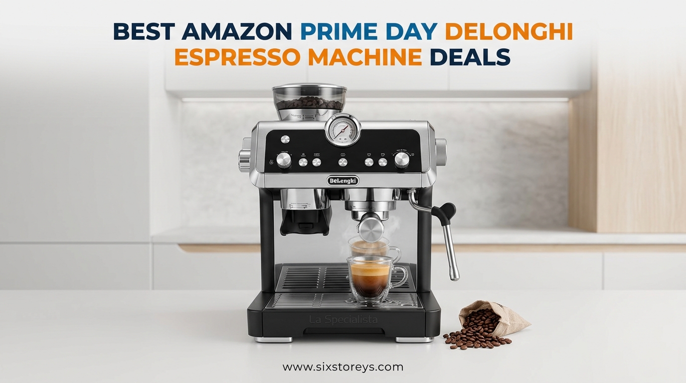 Best Amazon Prime Day DeLonghi Espresso Machine Deals