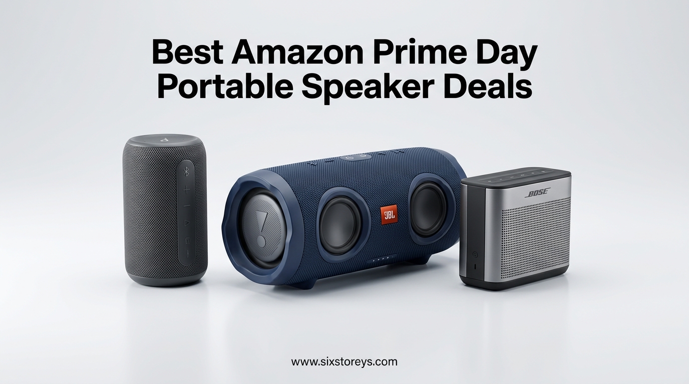 Best Amazon Prime Day Portable Speaker Deals
