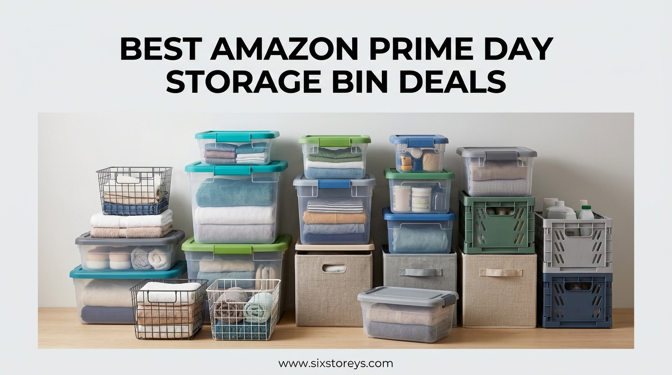 Best Amazon Prime Day Storage Bin Deals