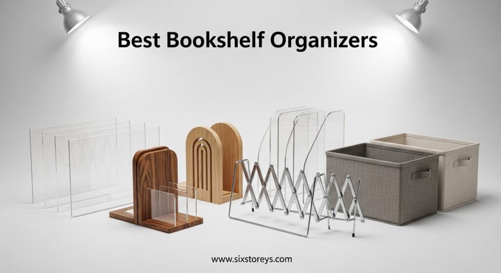 The current image has no alternative text. The file name is: Best-Bookshelf-Organizers.jpeg