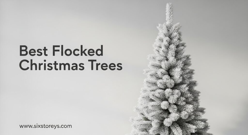 The current image has no alternative text. The file name is: Best-Flocked-Christmas-Trees.jpeg