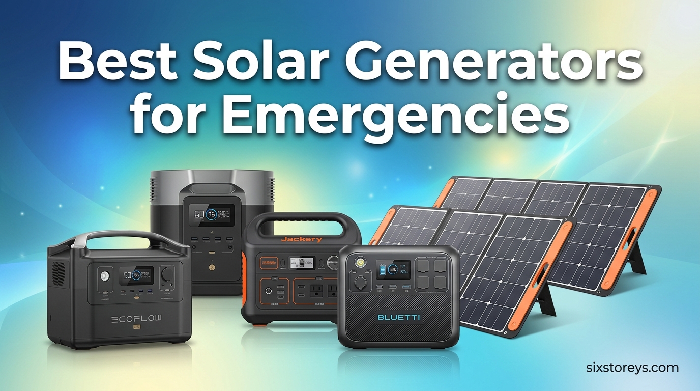 Best Solar Generators for Emergencies