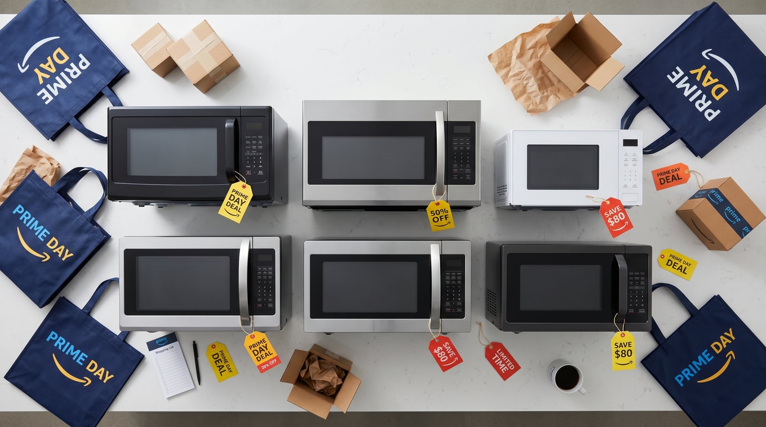 Best Amazon Prime Day Microwave Deals 2026