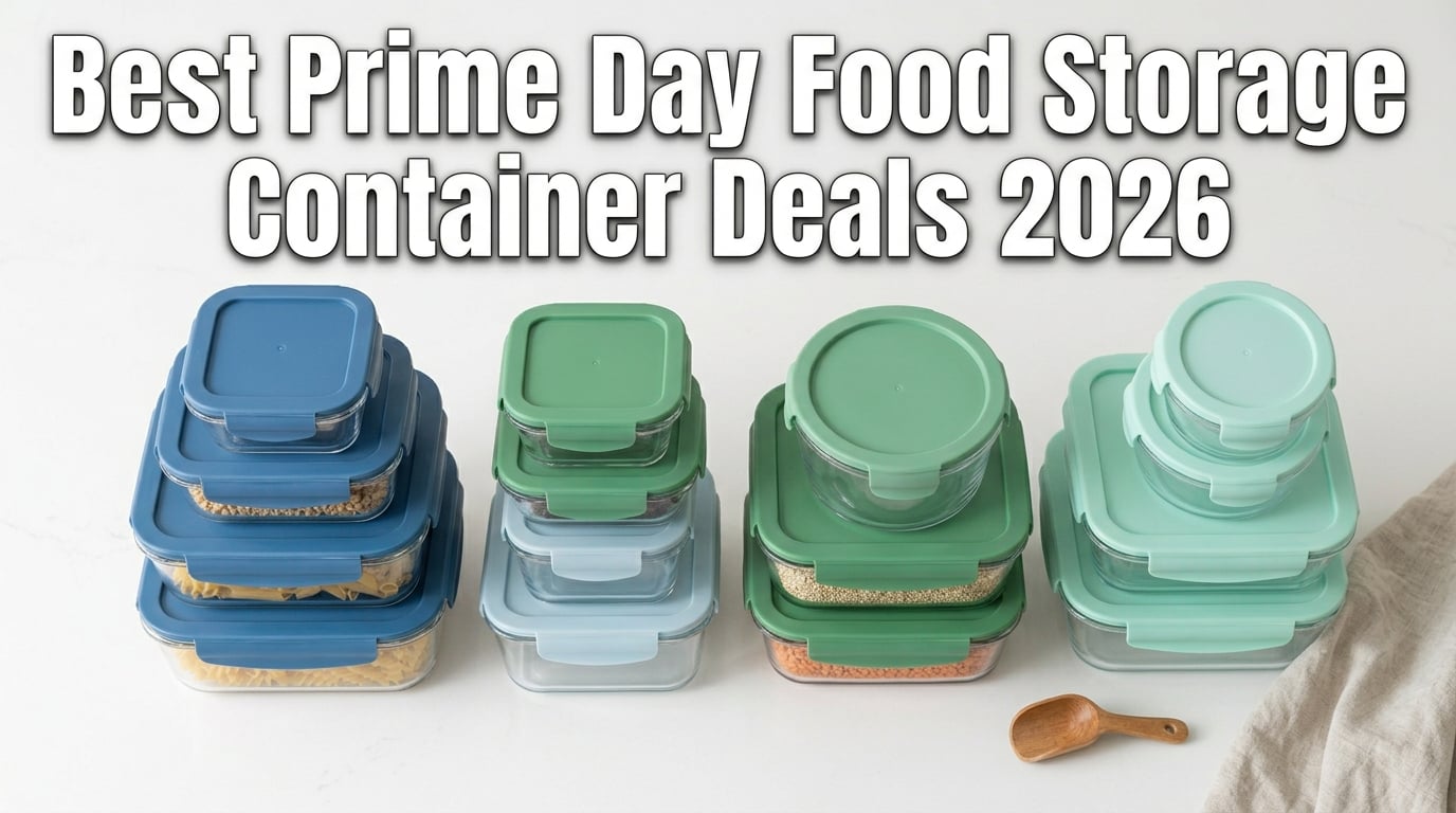 Best Amazon Prime Day Food Storage Container Deals 2026