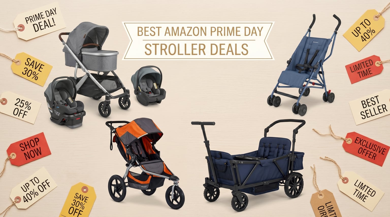 Best Amazon Prime Day Stroller Deals 2026