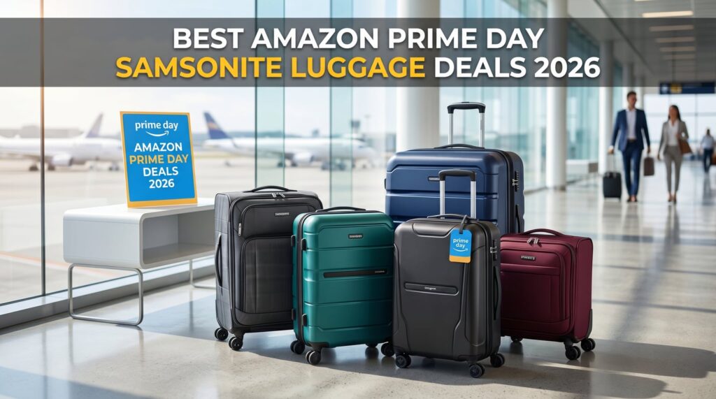 Current image: Best Amazon Prime Day Samsonite Luggage Deals 2026