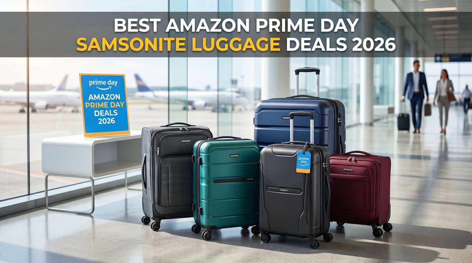 Best Amazon Prime Day Samsonite Luggage Deals 2026