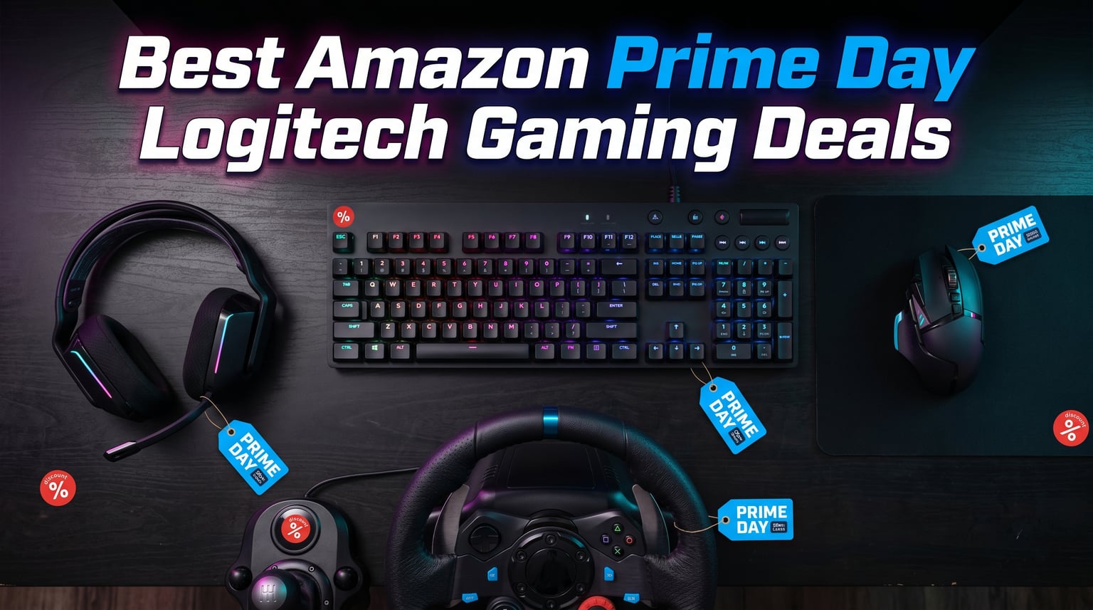 Best Amazon Prime Day Logitech Gaming Deals 2026