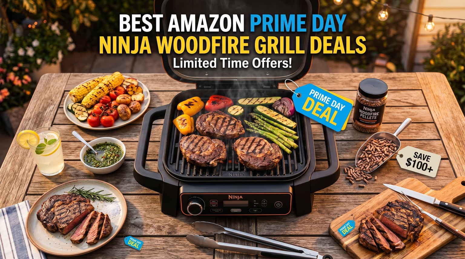 Best Amazon Prime Day Ninja Woodfire Grill Deals 2026