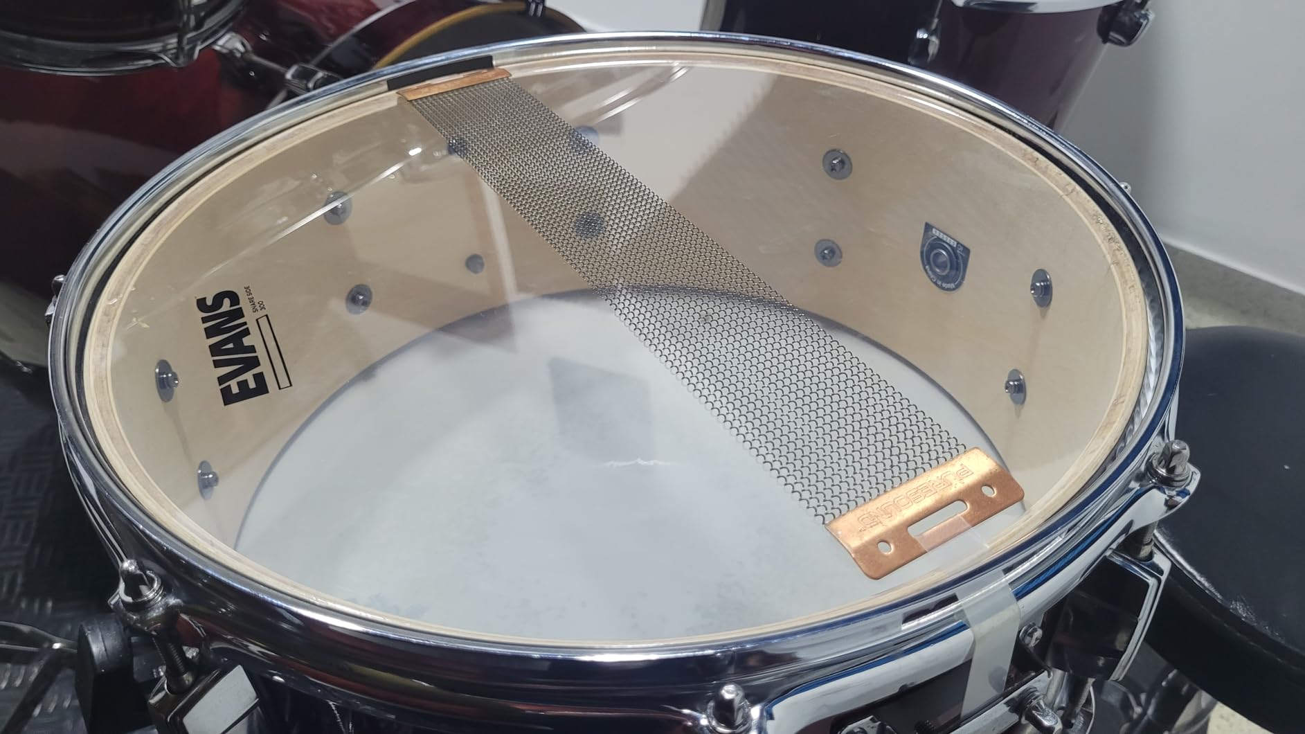 Evans Clear 300 Snare Side Drumhead, 14 Inch customer photo 2