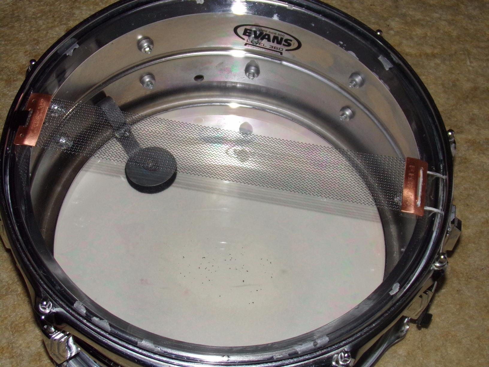 Evans Clear 500 Snare Side Drum Head - 14 Inch Single Ply 5mil Film customer photo 1