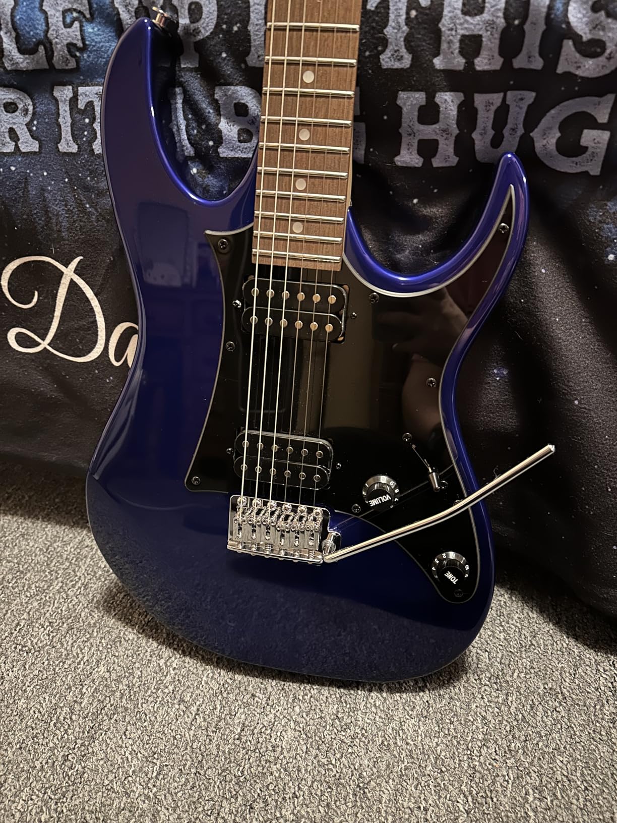 Ibanez GRX20Z JB Jewel Blue Electric Guitar customer photo 2