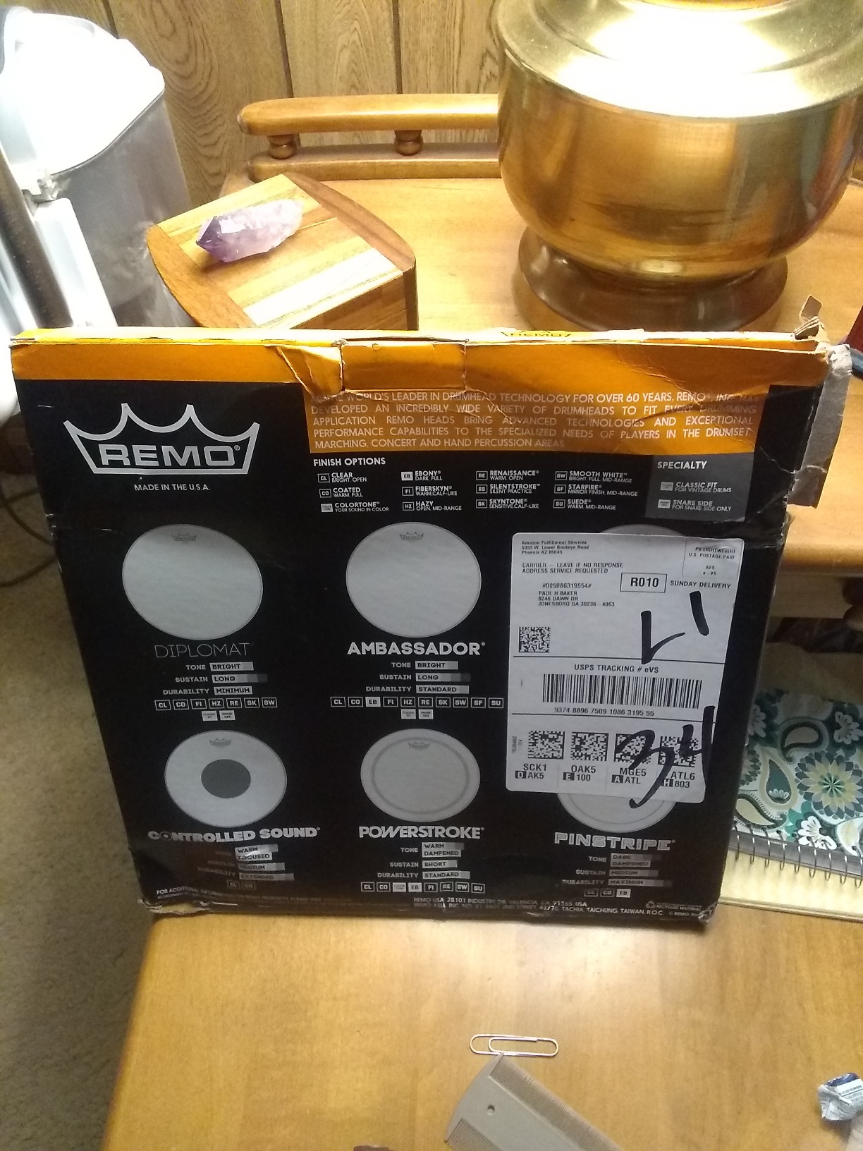 Remo Emperor Coated Drum Head - 14 Inch customer photo 2