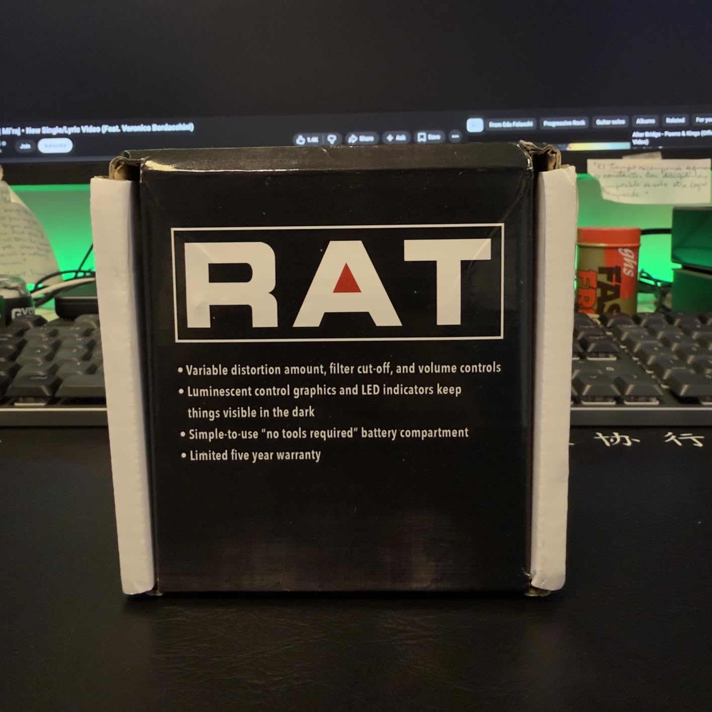 Pro Co RAT2 Distortion Pedal customer photo 2