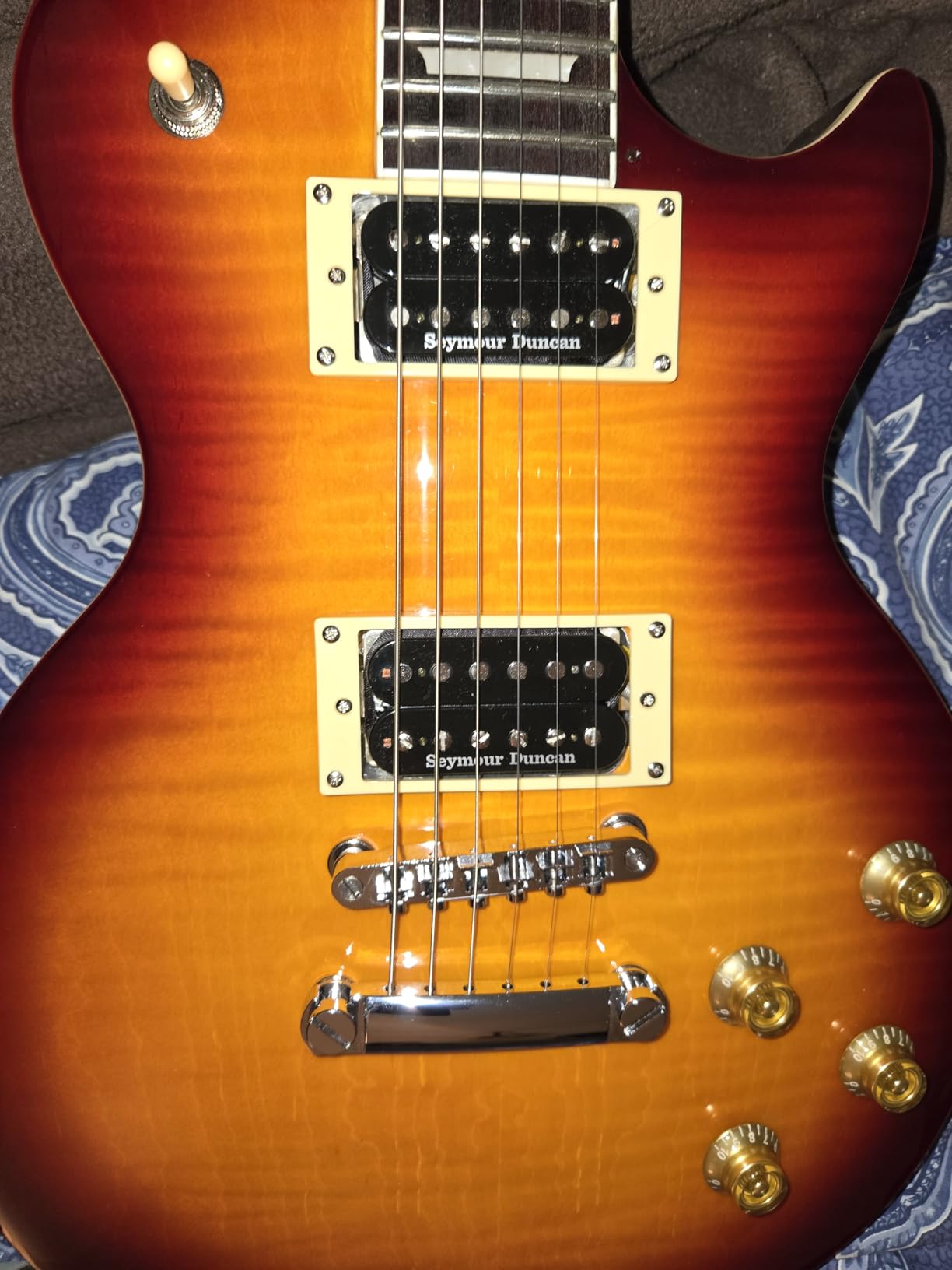 Seymour Duncan Hot Rodded Humbucker - Black Set - High Output Electric Guitar Pickup customer photo 1