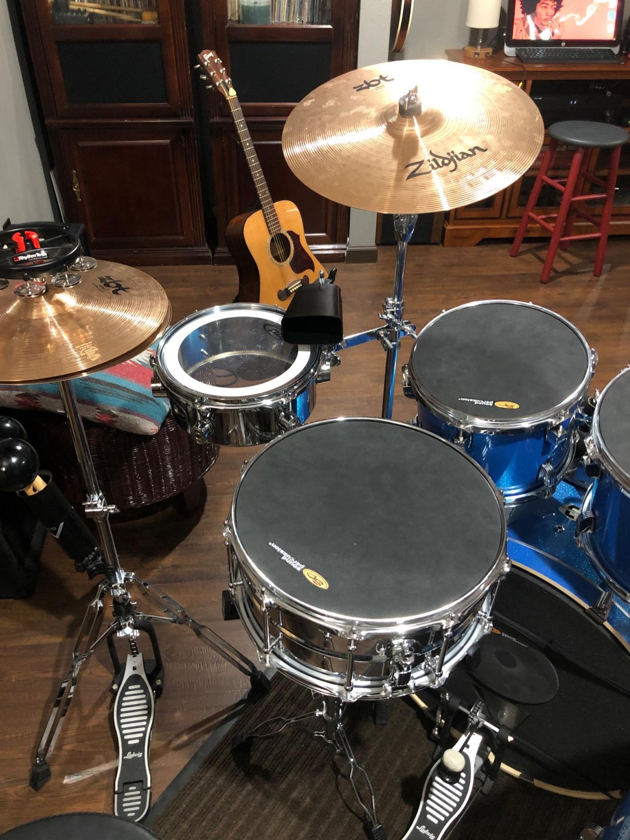 Pacific Drums by DW Mini Timbale, Chrome Plated Steel, 4X10 customer photo 2