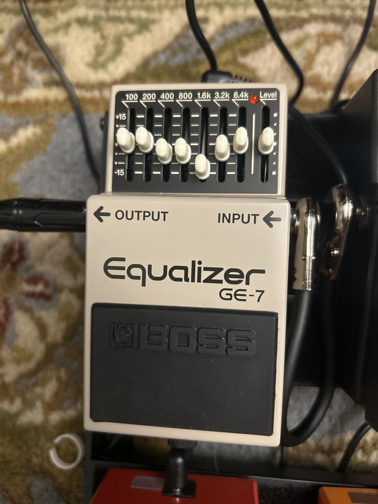 BOSS GE-7 Equalizer Compact Graphic Equalizer Pedal 7-Band customer photo 1