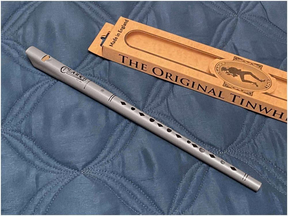 Clarke Original D Tinwhistle - Black with Gold Diamond Decor - a traditional Irish Celtic Penny Whistle customer photo 1