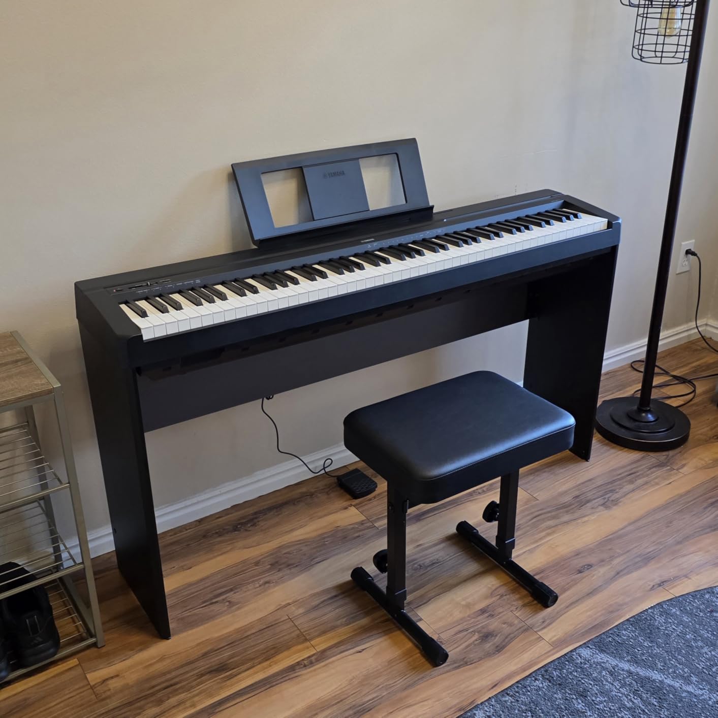 Yamaha L85 Keyboard Stand, Black customer photo 2
