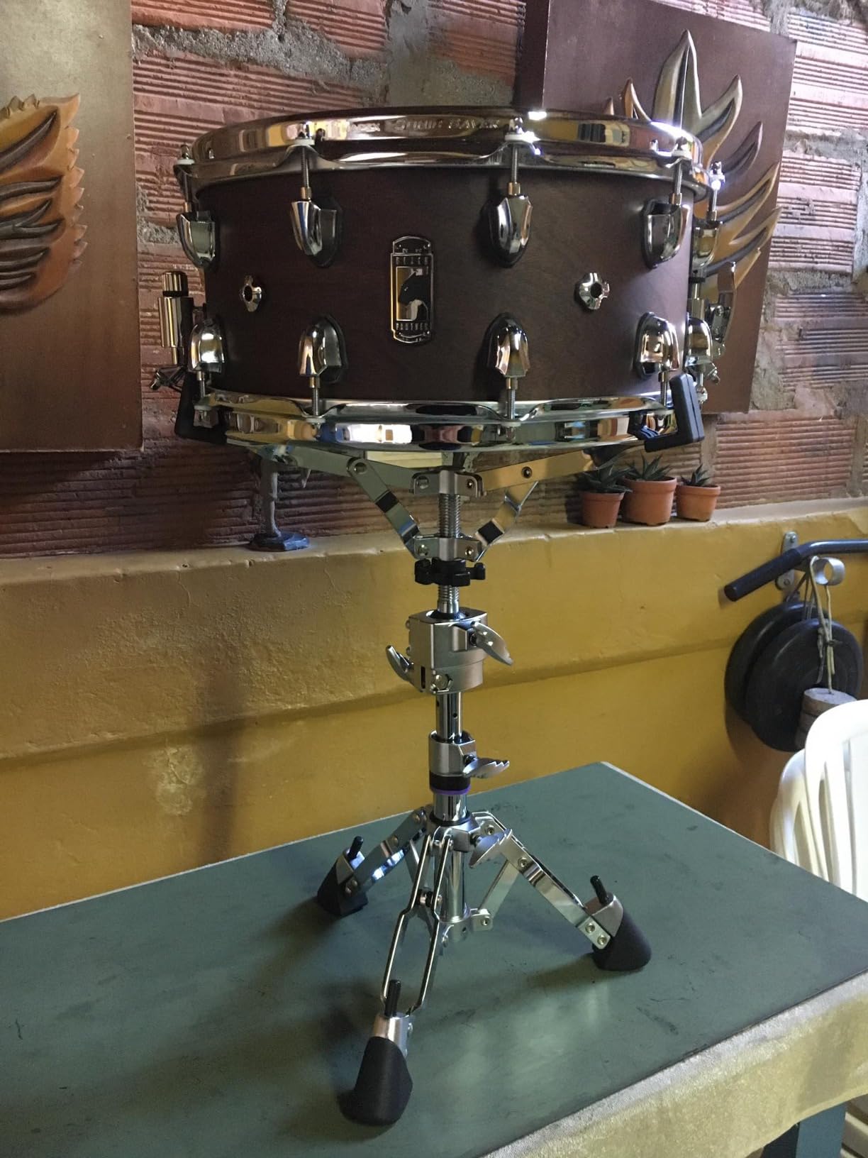 Yamaha Premium Professional SS-950 Double Braced Snare Drum Stand customer photo 2