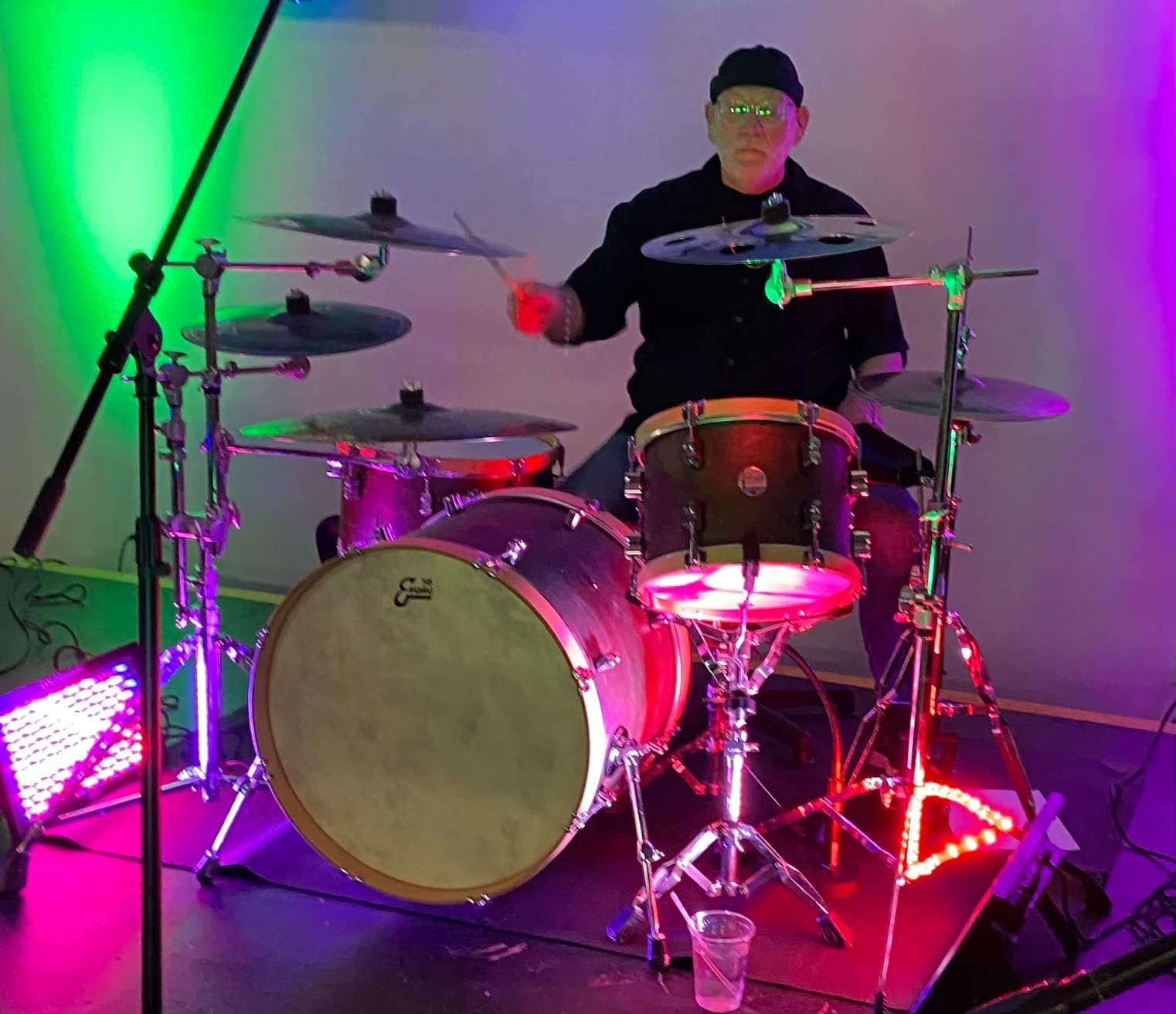 On-Stage DMA6450 Non Slip Drum Mat w/Bag (6'x4', Portable, Durable, Ideal for Studio and Live Performances) customer photo 2